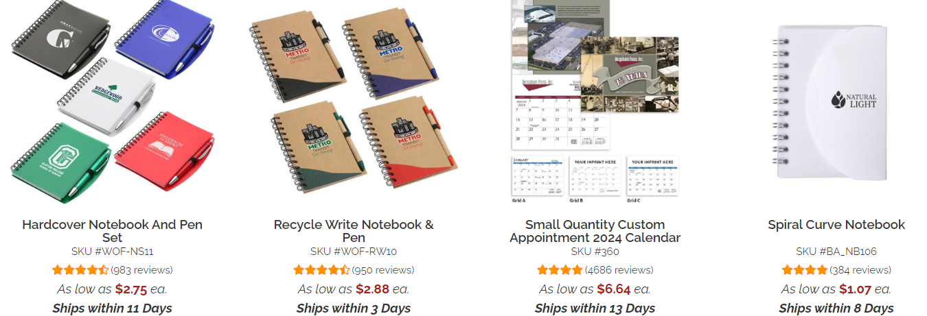 spiral norebooks