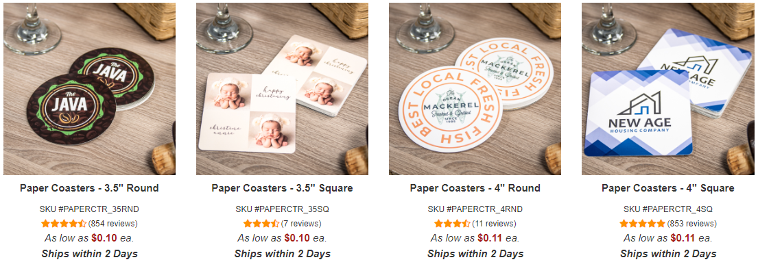coasters