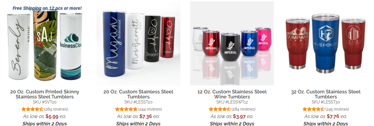 tumblers