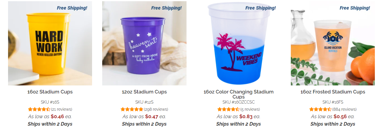 cups