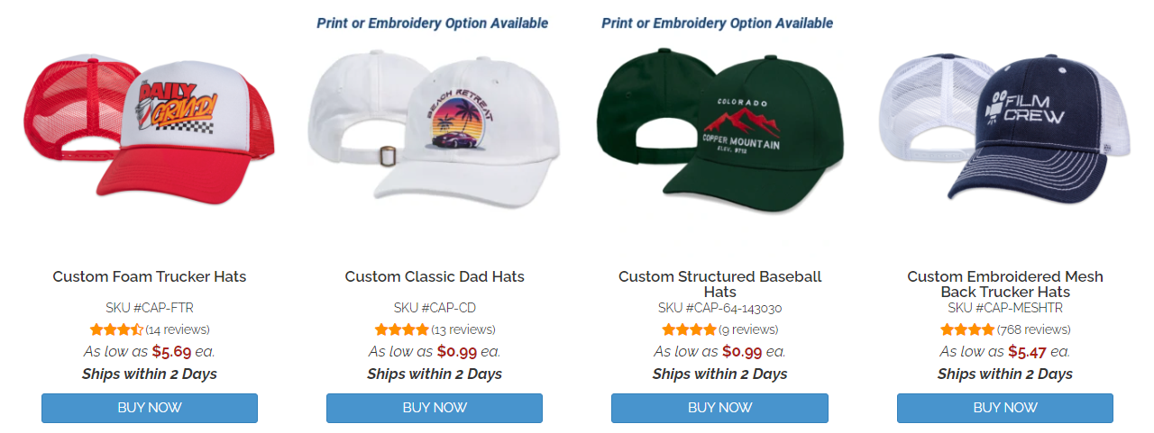 hats