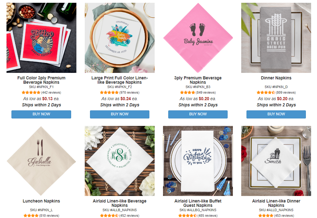 beer napkins