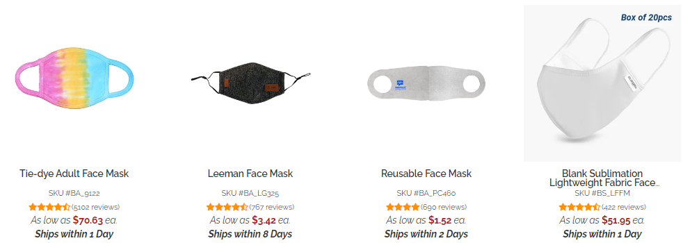 face masks