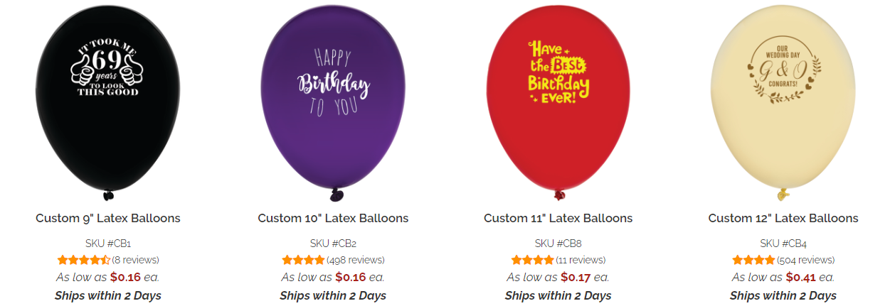 balloons