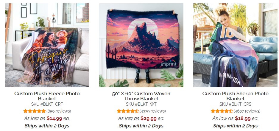 blankets