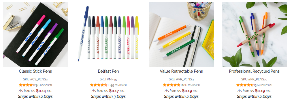 pens