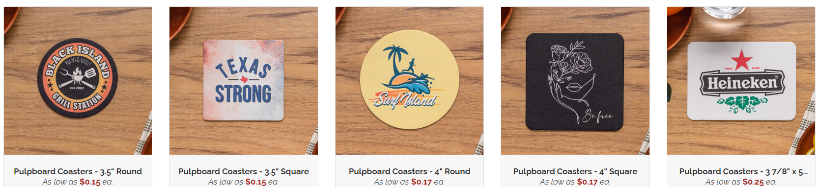 coasters
