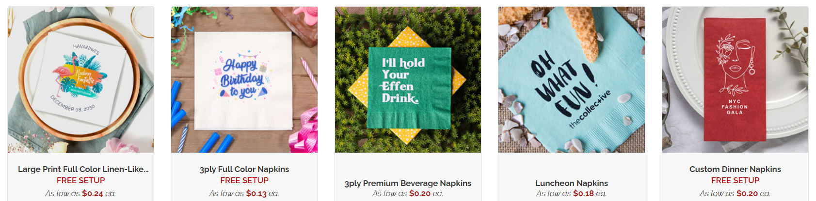 napkins