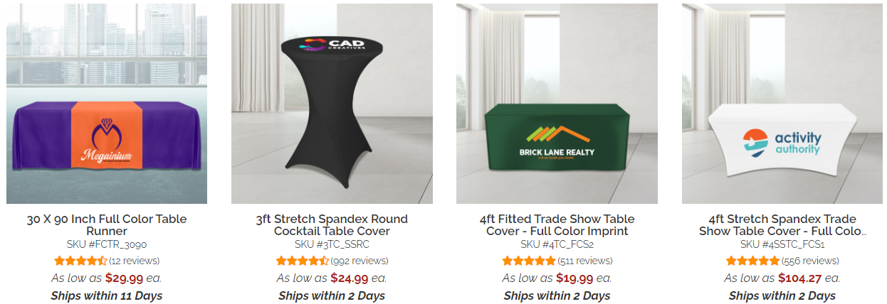 table cloths
