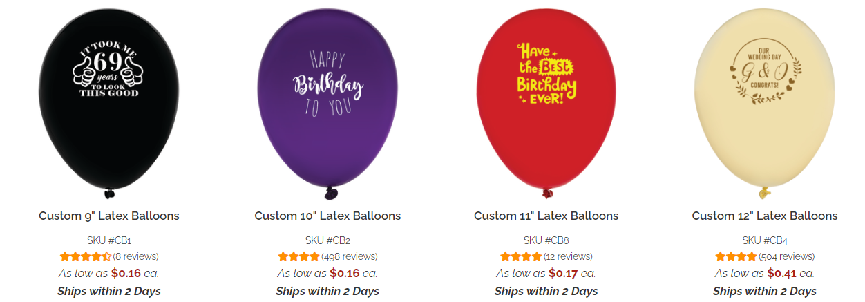 balloons