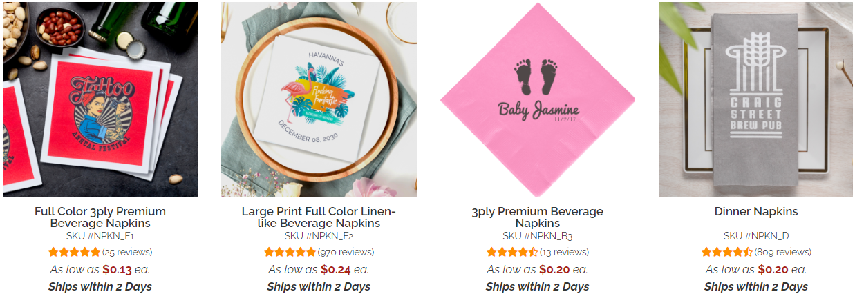 napkins