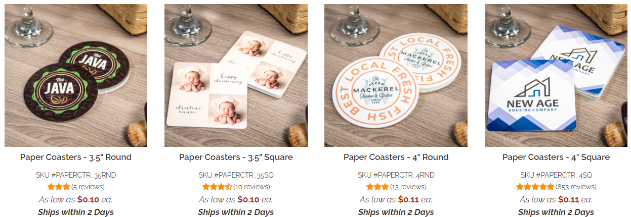 coasters