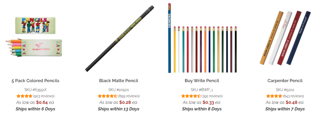 pencils