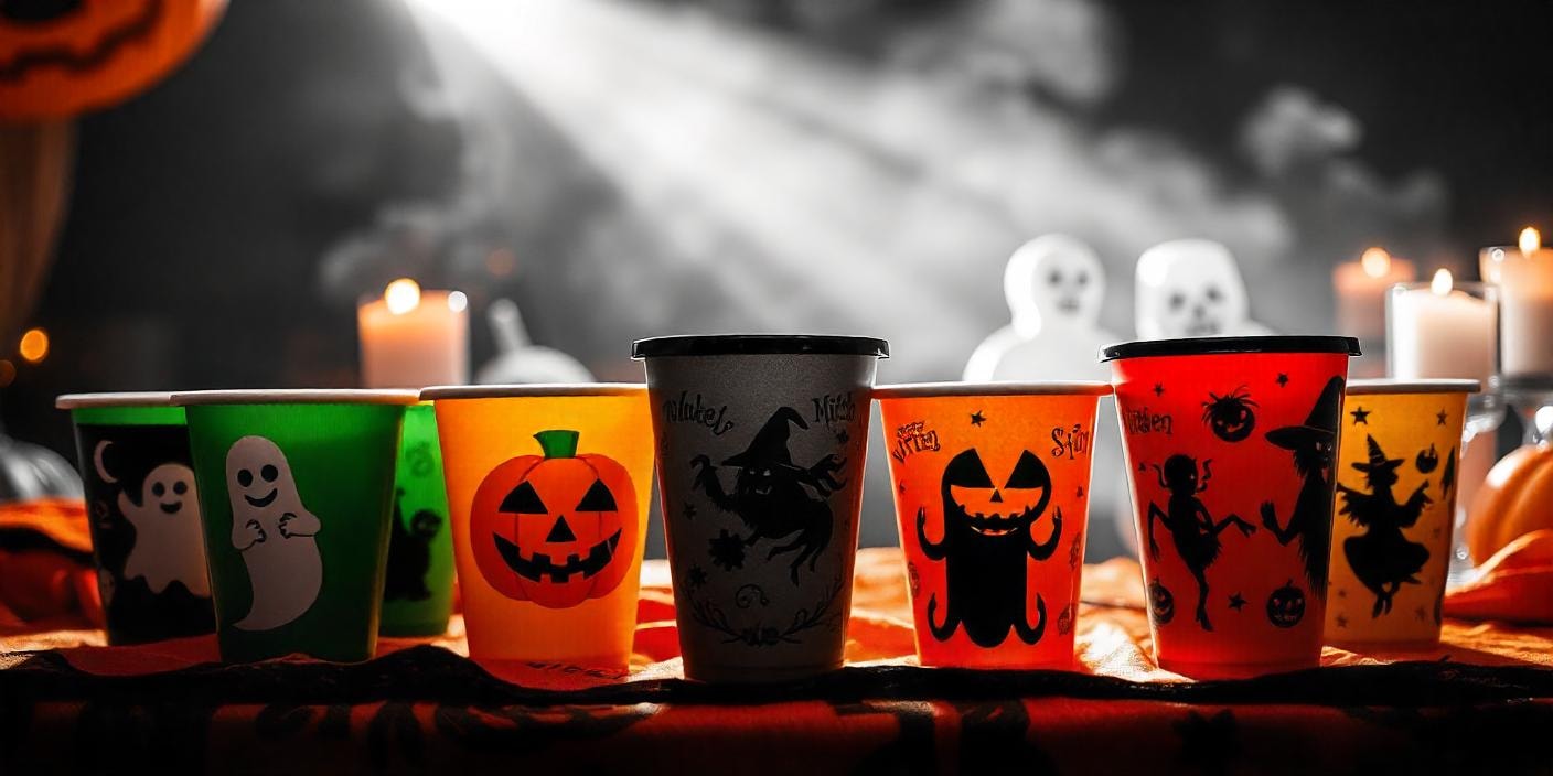 halloween stadium cups