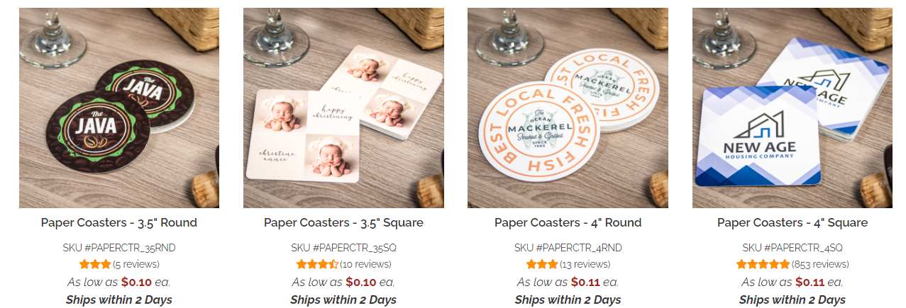 coasters