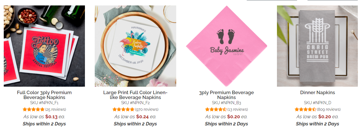 napkins
