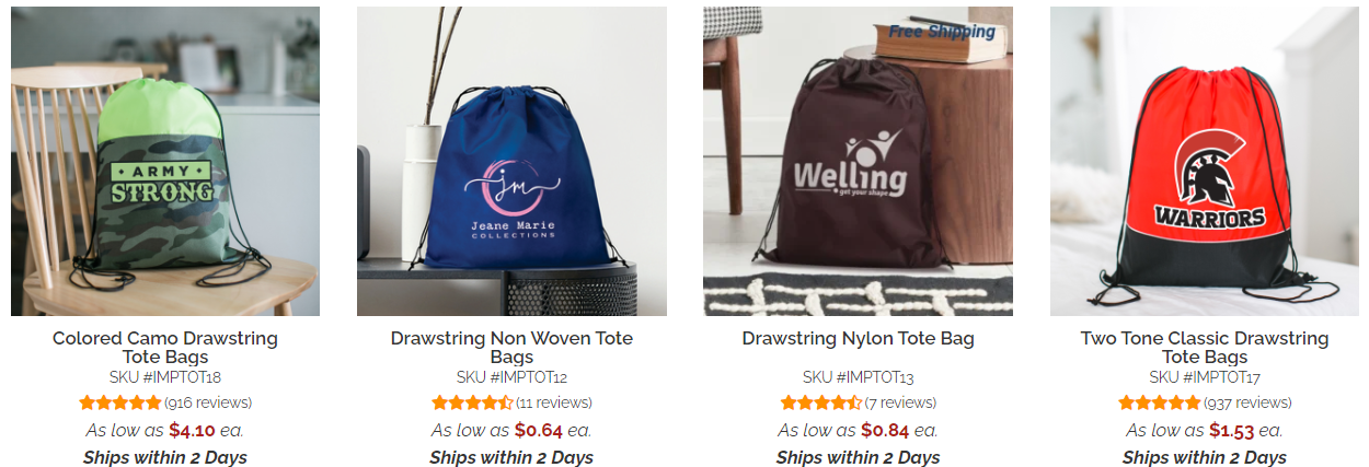custom bags