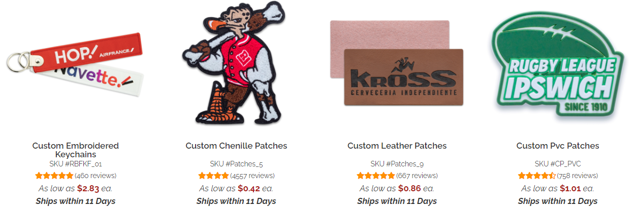 custom patches