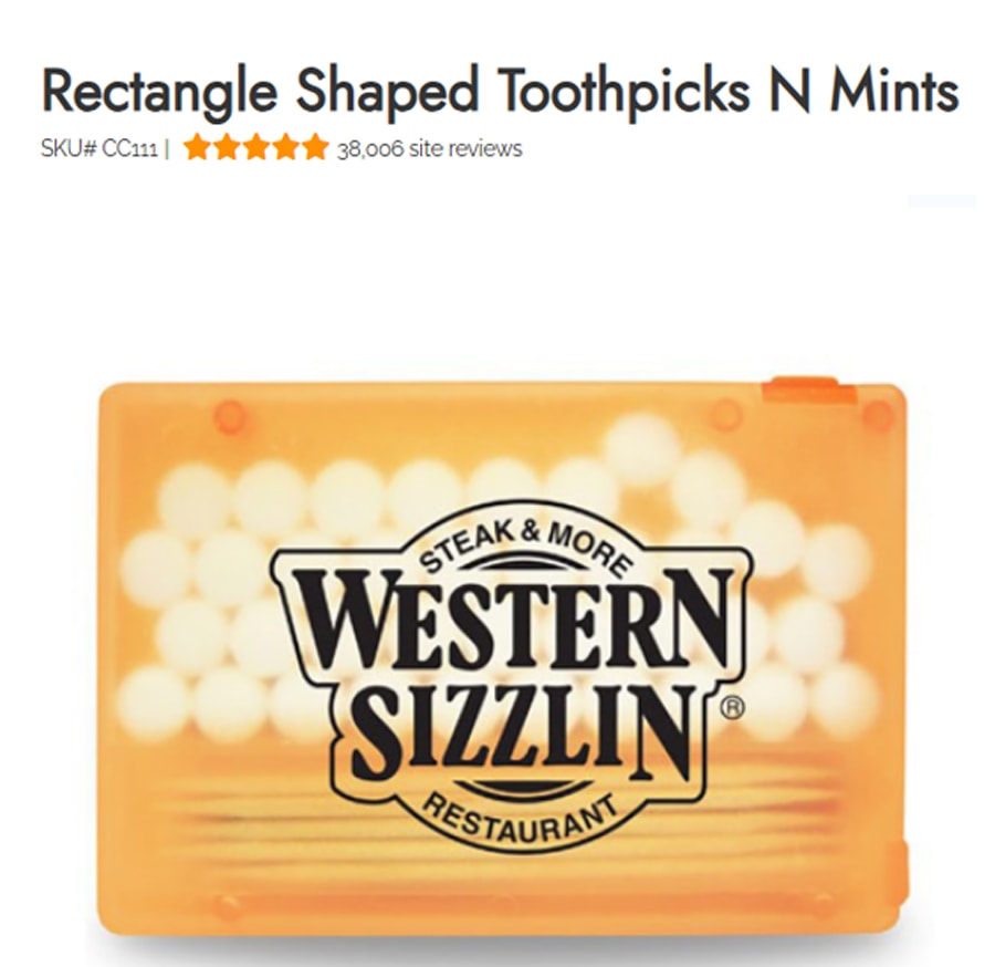 custom toothpick