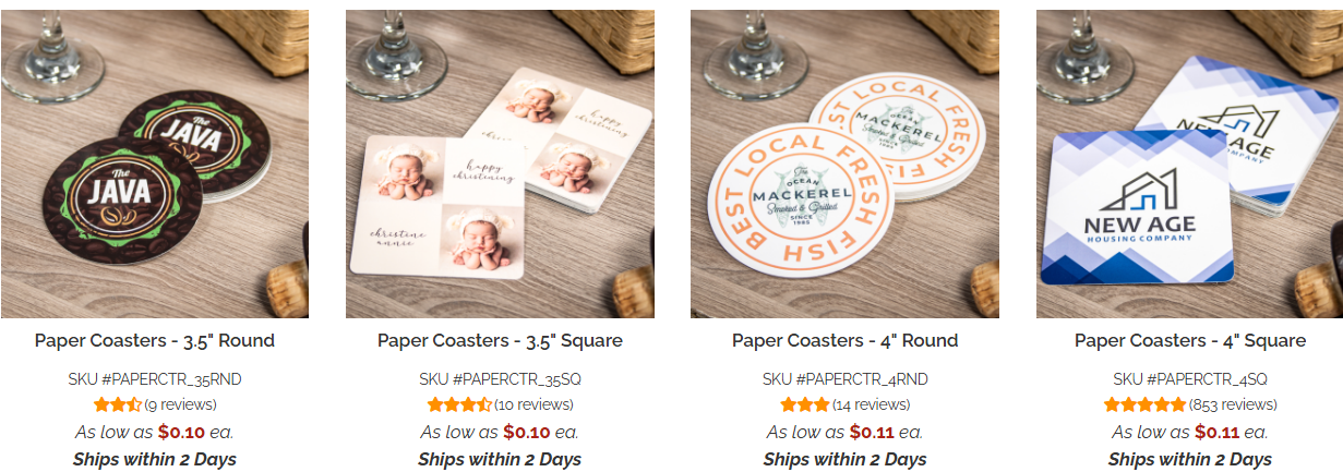 coasters