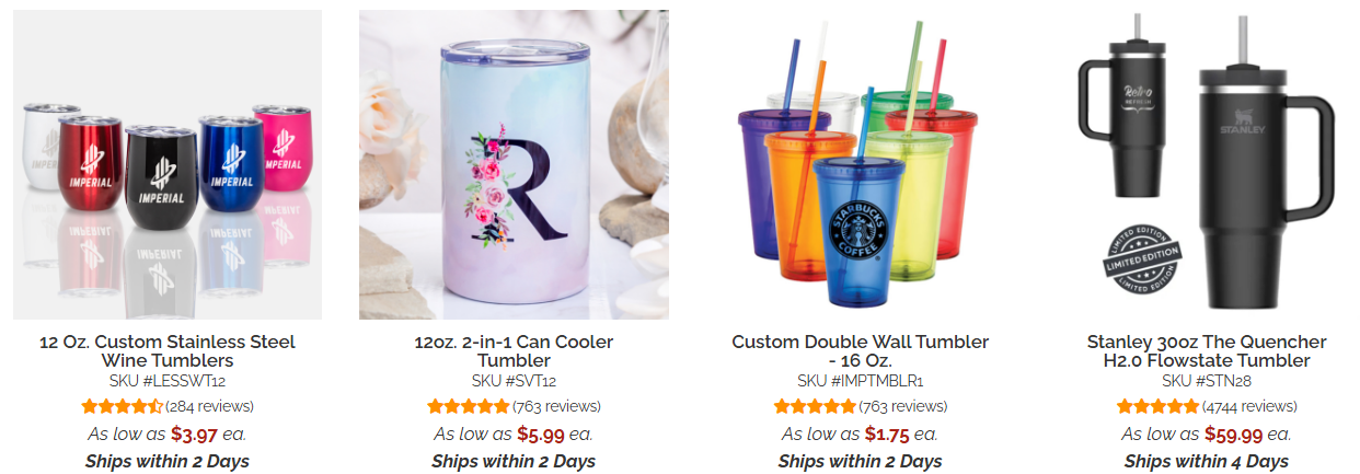 tumblers