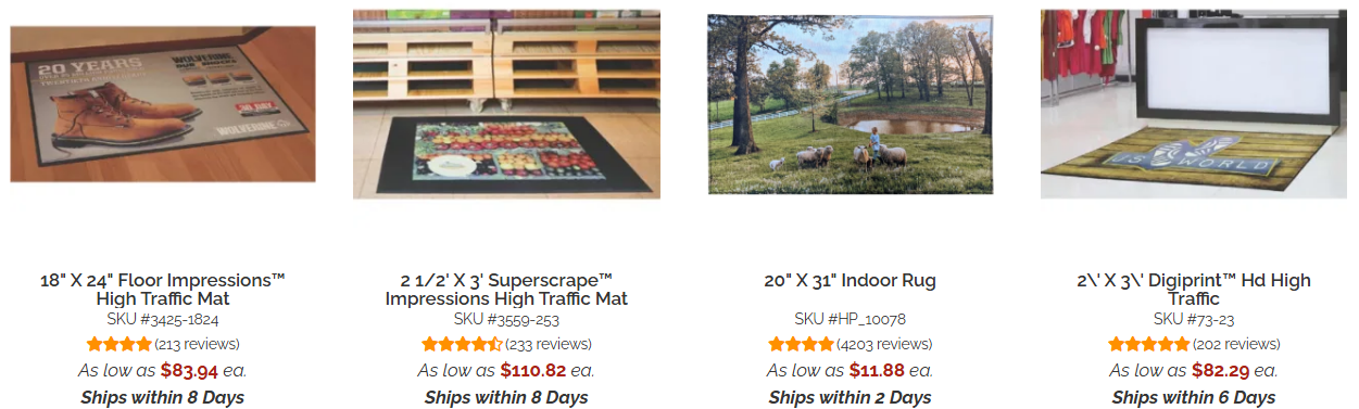door mats rest