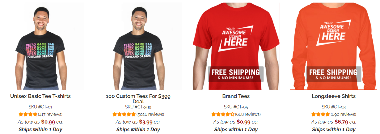 Customized T-Shirts