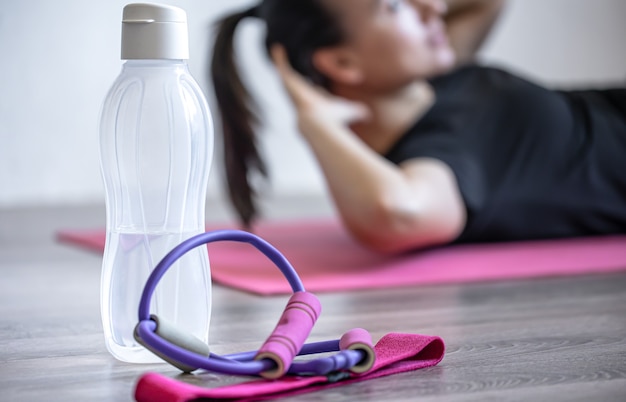 plastic water bottle