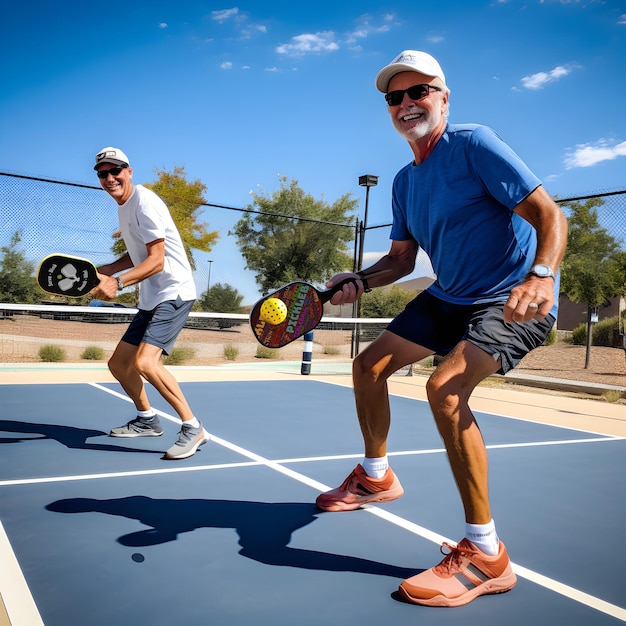 play pickleball