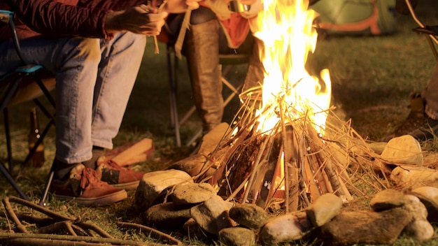 Camping and Bonfires