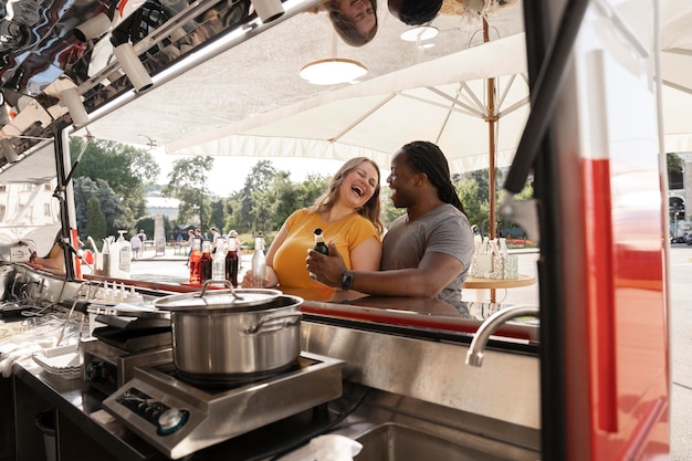 Food Truck Visit