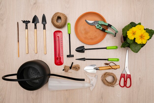 Gardening Tools and Planters