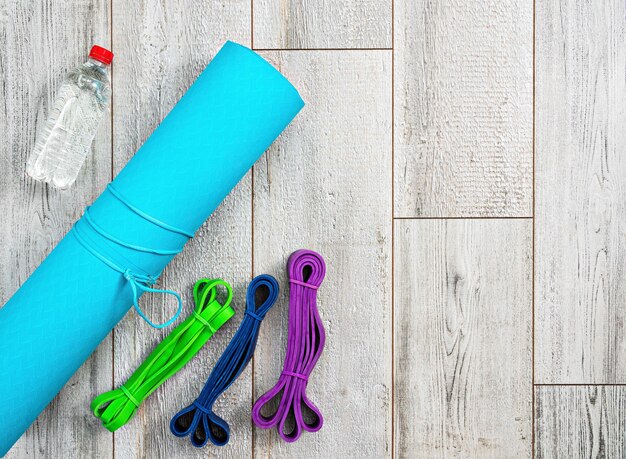 Yoga Mats and Resistance Bands