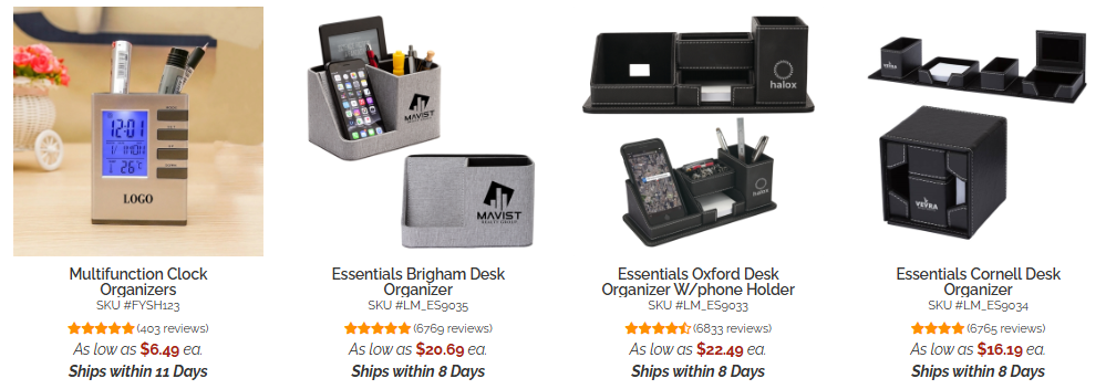 Branded Desk Organizers