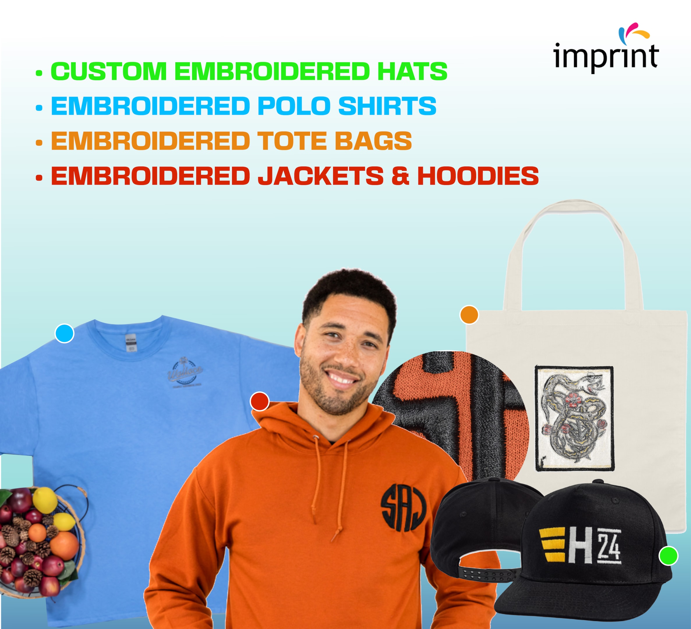Promotional Products with Embroidery