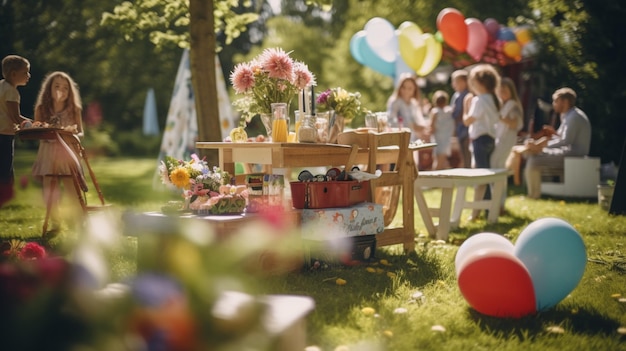 Organize a Backyard Easter Picnic