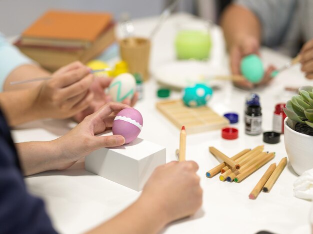 DIY Easter Craft Station