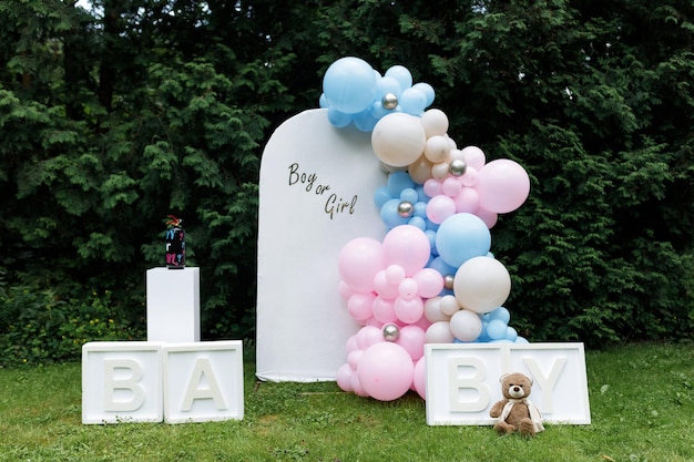 Custom Foam Boards for Gender Reveals