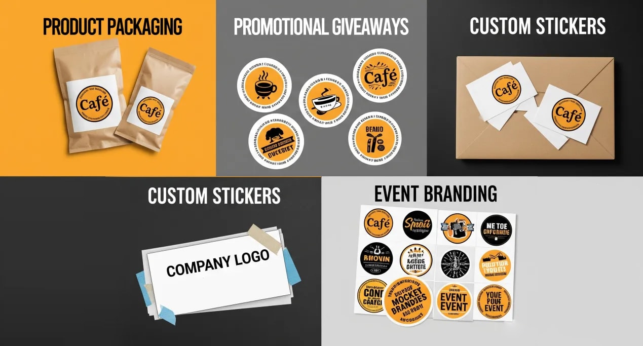 sticker types for businesses