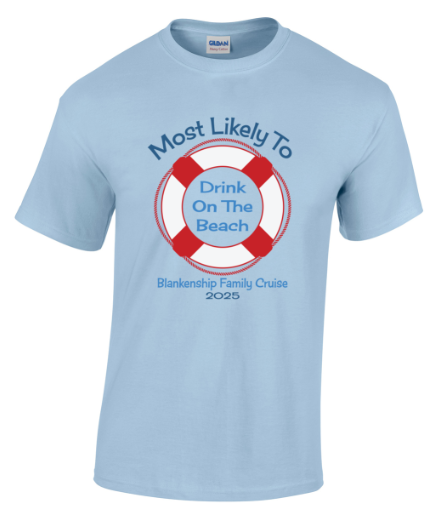 Most Likely To Family Vacation Cruise Beach