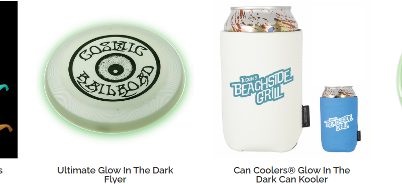 glow in the dark promotional items