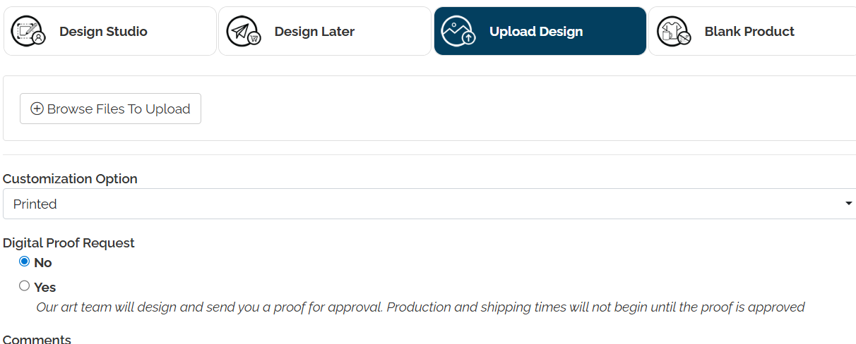 Upload Your Design or Use Online Tools