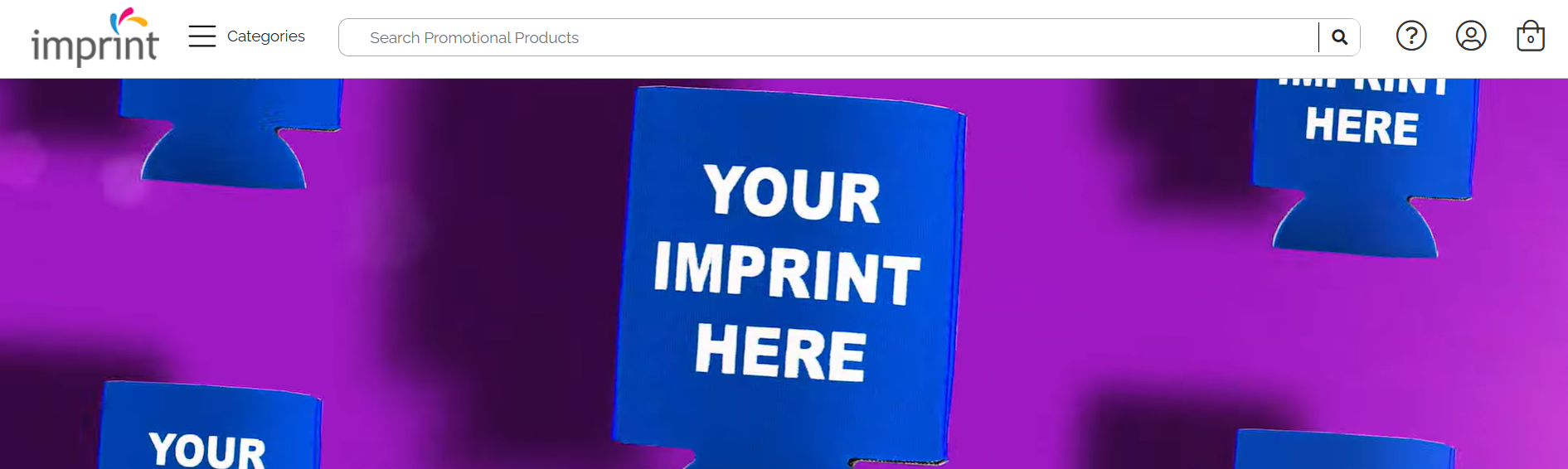 Imprint banner