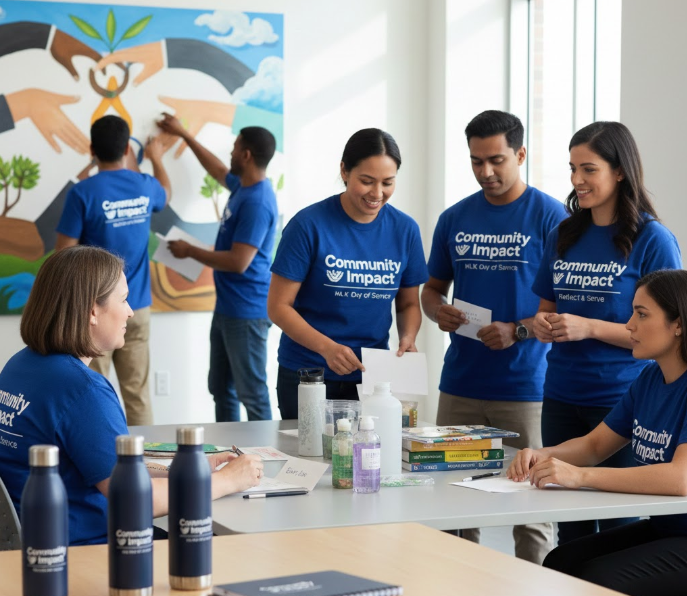 mlk day corporate service projects