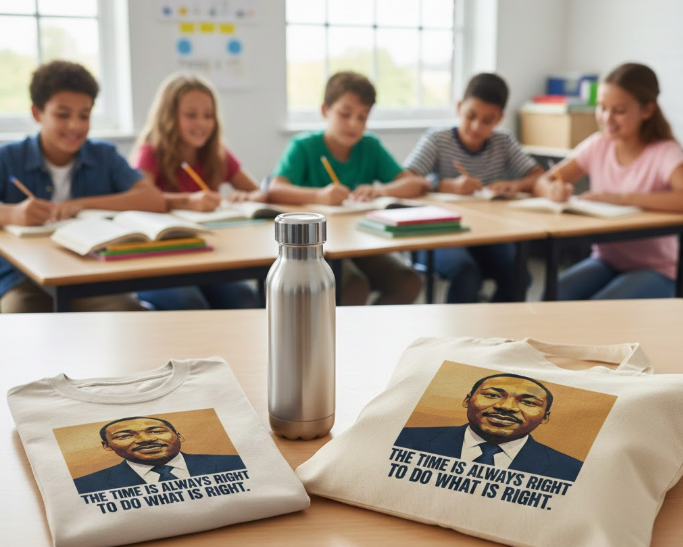 custom mlk day merchandise