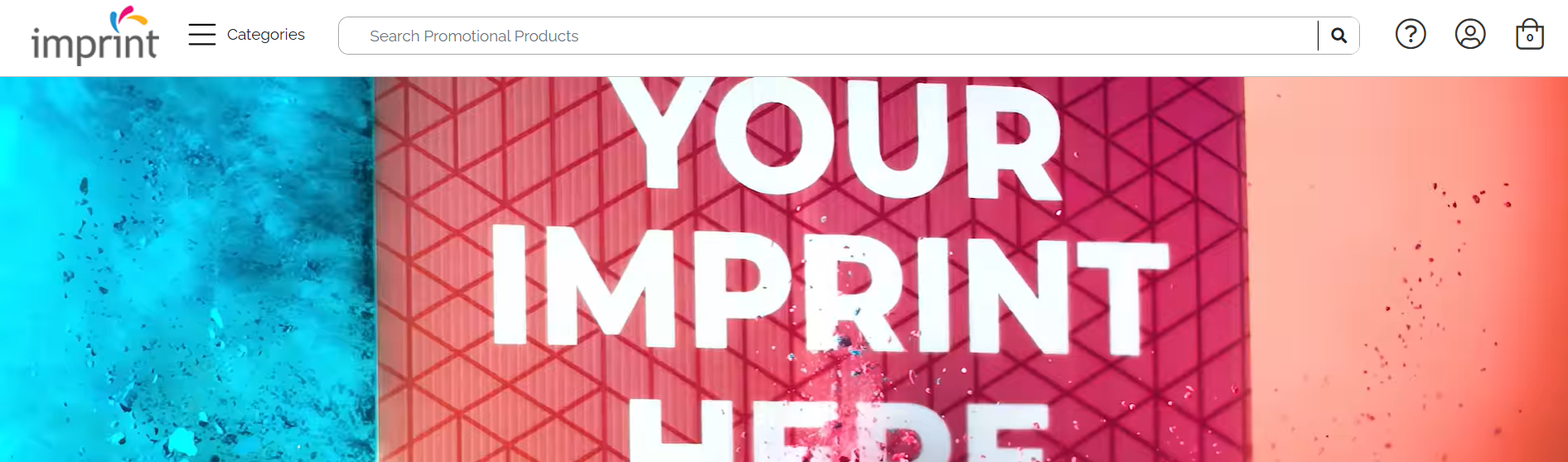 Imprint banner