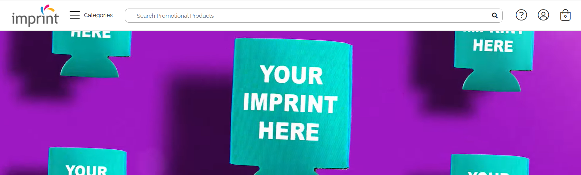 Imprint banner