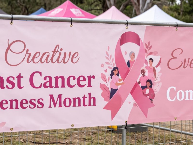 breast cancer awareness month event ideas