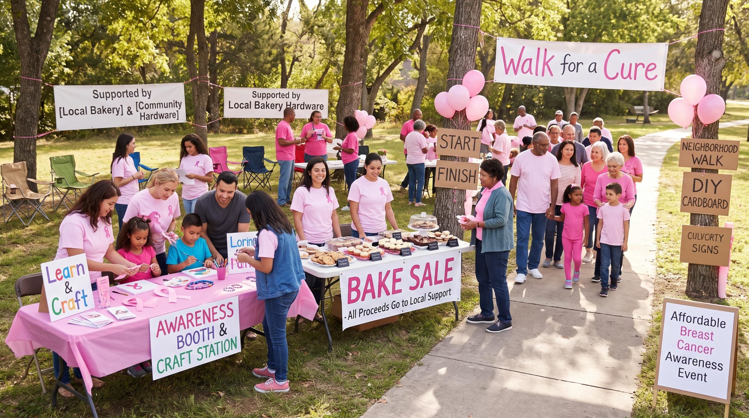 Affordable Breast Cancer Awareness Event Ideas for Small Communities