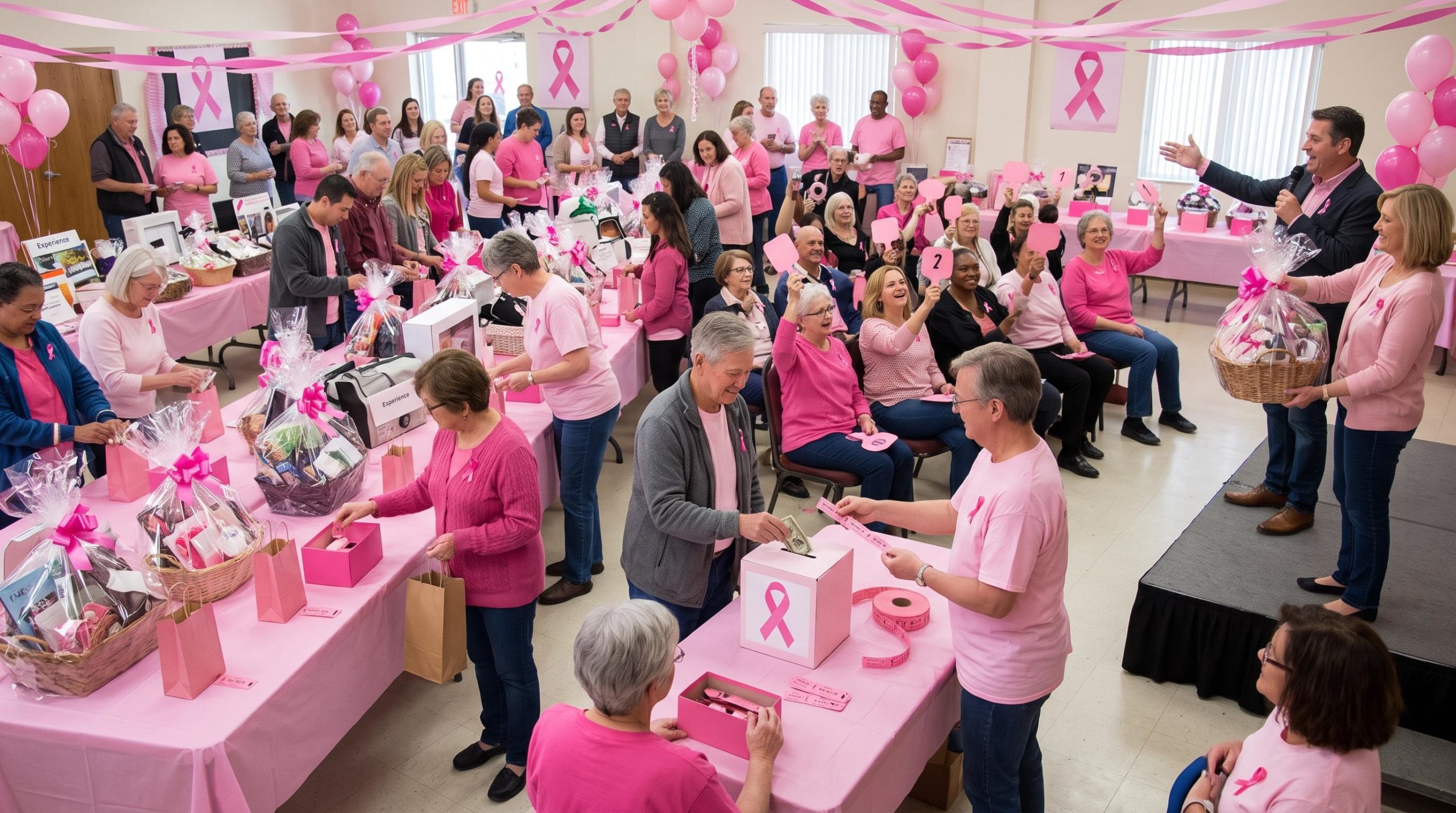 Plan a Community Charity Auction or Raffle